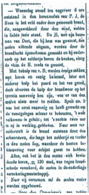 Krant artikel 1888